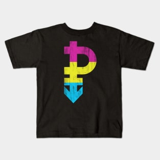 Pansexual Symbol LGBT Pride Kids T-Shirt